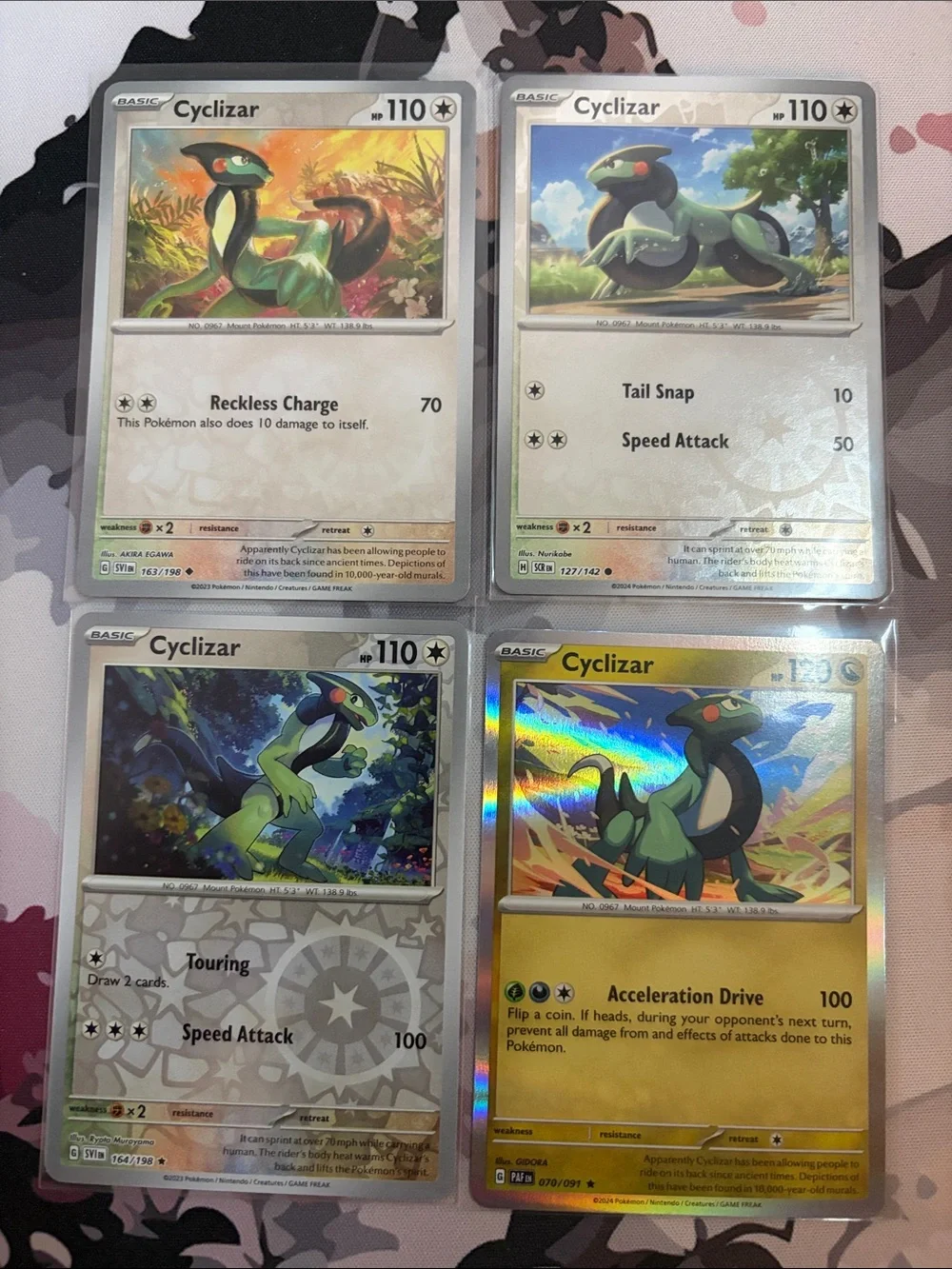 Cyclizar Character Pokémon Card Lot Holo Reverse Holo🦎 | 4 Cards ✨5/$25✨